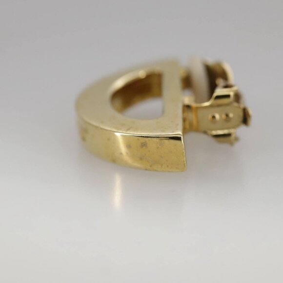 CELINE Earring metal Gold Auth - Picture 7 of 16